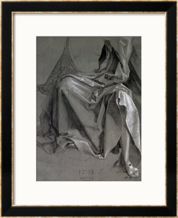 Study Of The Robes Of Christ, 1508 by Albrecht Durer Pricing Limited Edition Print image