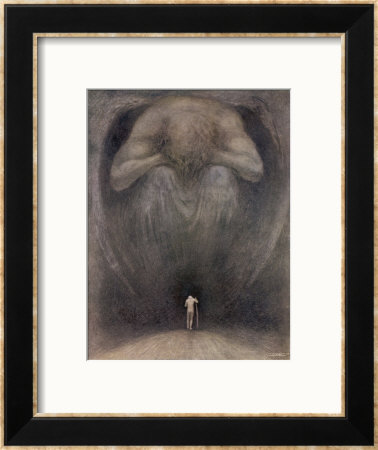 Yea Though I Walk Through The Valley Of The Shadow Of Death I Will Fear No Evil by Frank C. Pape Pricing Limited Edition Print image