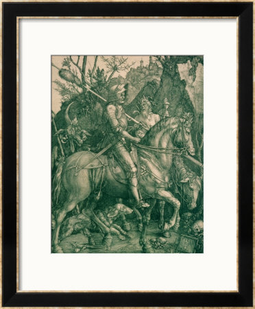 Knight, Death And The Devil, 1513 by Albrecht Dürer Pricing Limited Edition Print image