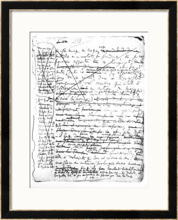 Last Page Of A La Recherche Du Temps Perdu by Marcel Proust Pricing Limited Edition Print image