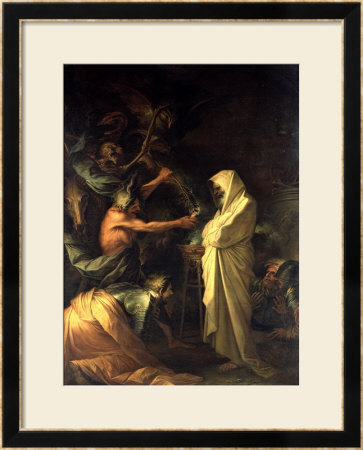 The Spirit Of Samuel Appearing To Saul At The House Of The Witch Of Endor, 1668 by Salvator Rosa Pricing Limited Edition Print image