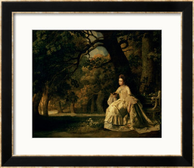 Lady Reading In A Park, Circa 1768-70 by George Stubbs Pricing Limited Edition Print image