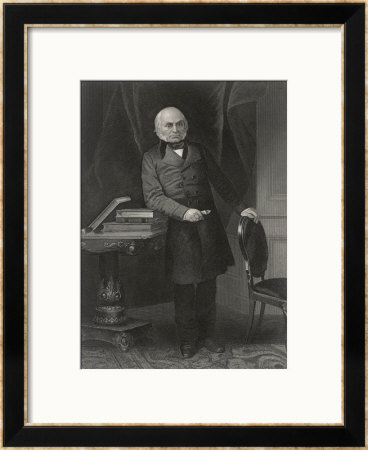 John Quincy Adams U.S. President 1825-1829 by Alonzo Chappel Pricing Limited Edition Print image