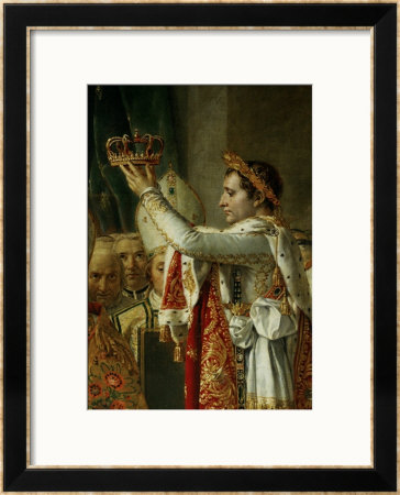 The Coronation Of Napoleon I (1769-1821) By Pope Pius Vii In The Cathedral Of Notre-Dame De Paris by Jacques-Louis David Pricing Limited Edition Print image