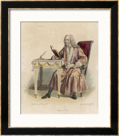 Francois-Marie Arouet French Writer And Philosopher by Geille Pricing Limited Edition Print image