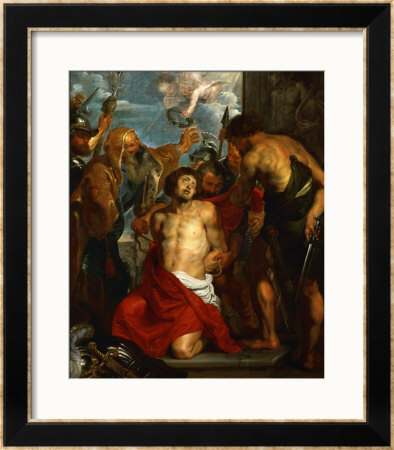 The Martyrdom Of Saint George by Peter Paul Rubens Pricing Limited Edition Print image
