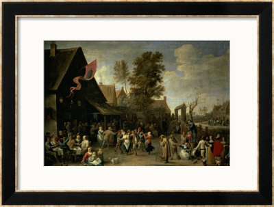 The Consecration Of A Village Church, Circa 1650 by David Teniers The Younger Pricing Limited Edition Print image