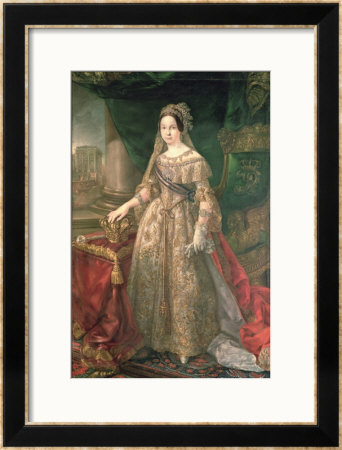 Queen Isabella Ii 1843 by Vicente Lopez Y Portana Pricing Limited Edition Print image