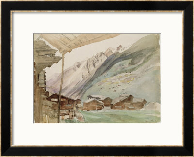 Zermatt by John Ruskin Pricing Limited Edition Print image