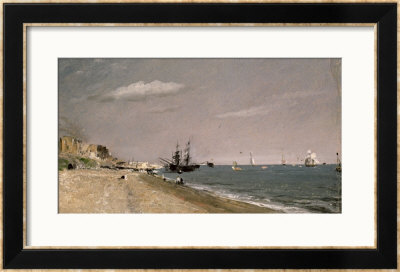 Brighton Beach With Colliers by John Constable Pricing Limited Edition Print image