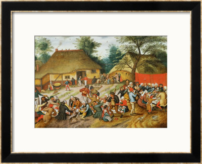 Wedding Feast by Pieter Brueghel The Younger Pricing Limited Edition Print image
