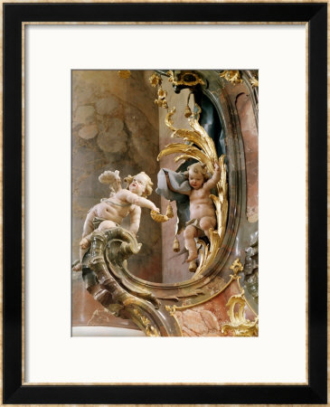 Cherubs, 1737-66 by Joseph Anton Feuchtmayer Pricing Limited Edition Print image