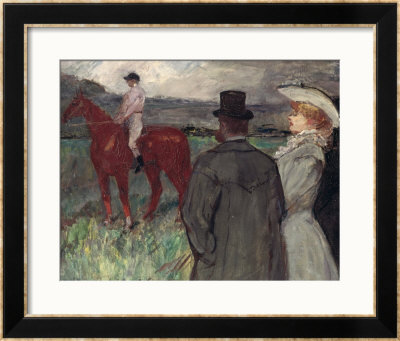 At The Racecourse, 1899 by Henri De Toulouse-Lautrec Pricing Limited Edition Print image