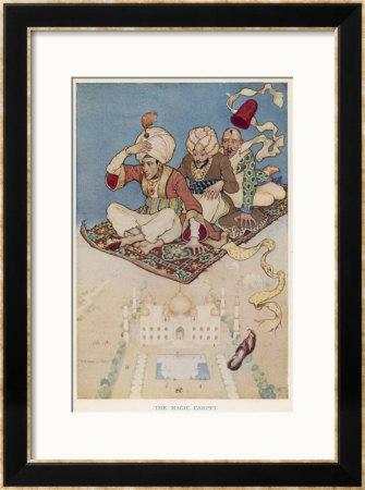 The Magic Carpet Favoured Transport System Of The Arabian Nights by Monro S. Orr Pricing Limited Edition Print image