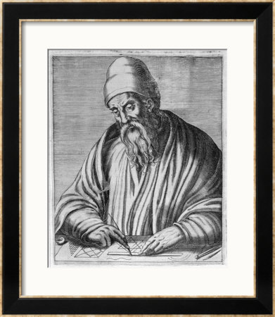 Euclid Mathematician Of Alexandria by Andre Thevet Pricing Limited Edition Print image