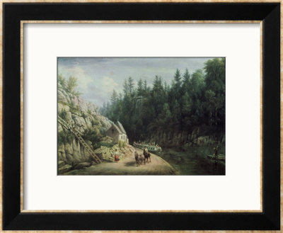 Erie Canal Near Little Falls by William Rickaby Miller Pricing Limited Edition Print image