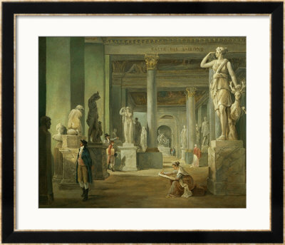 La Salle Des Saisons Au Louvre, 1802-03 by Hubert Robert Pricing Limited Edition Print image