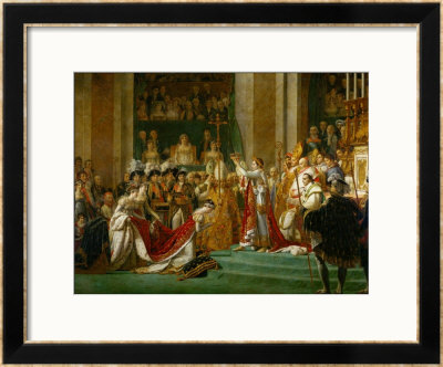 Coronation Of Napoleon In Notre-Dame De Paris By Pope Pius Vii, December 2, 1804 by Jacques-Louis David Pricing Limited Edition Print image