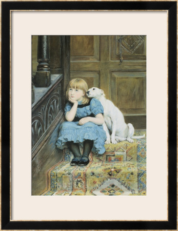 Sympathy by Briton Riviere Pricing Limited Edition Print image
