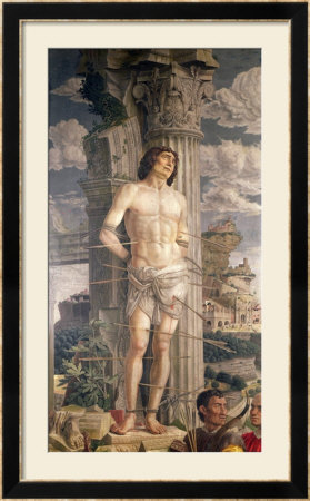 St. Sebastian, 1481 by Andrea Mantegna Pricing Limited Edition Print image
