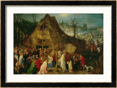 Adoration Of The Magi, 1598 by Jan Brueghel The Elder Pricing Limited Edition Print image