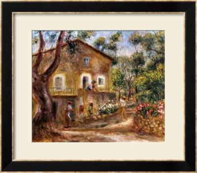 Collette's House At Cagne, 1912 by Pierre-Auguste Renoir Pricing Limited Edition Print image
