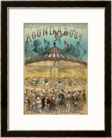 Roundabout Music Cover by Alfred Conconeneti Pricing Limited Edition Print image