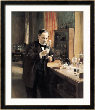 Louis Pasteur (1822-95) In His Laboratory, 1885 by Albert Edelfelt Pricing Limited Edition Print image