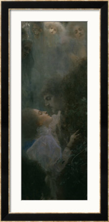 Liebe (Love), 1895 by Gustav Klimt Pricing Limited Edition Print image