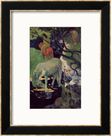 The White Horse, 1898 by Paul Gauguin Pricing Limited Edition Print image