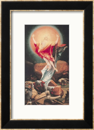 The Resurrection Of Christ, From The Isenheim Altarpiece Circa 1512-16 by Matthias Grünewald Pricing Limited Edition Print image