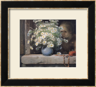The Bouquet Of Margueritas by Jean-François Millet Pricing Limited Edition Print image