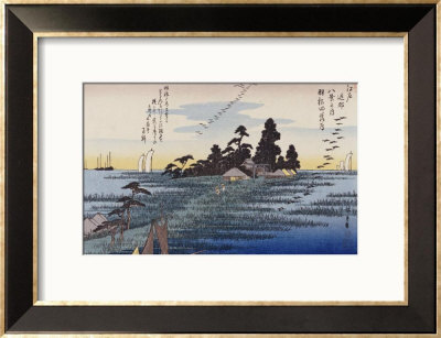 Descending Geese At Haneda by Ando Hiroshige Pricing Limited Edition Print image