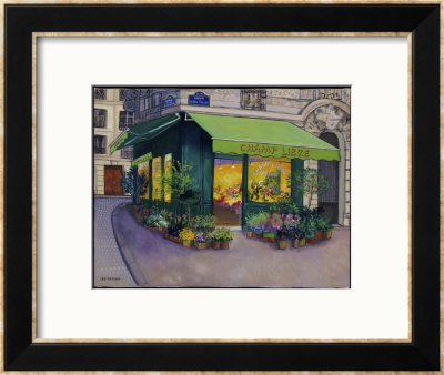 A Parisian Florist Champ Libre by Isy Ochoa Pricing Limited Edition Print image