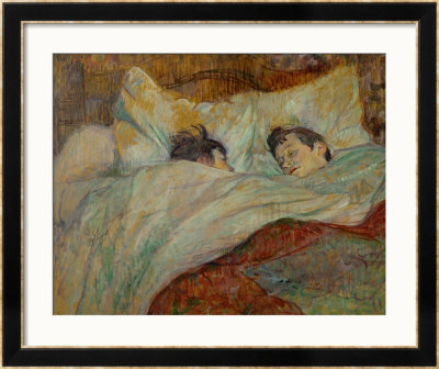 The Bed (Le Lit), 1892 by Henri De Toulouse-Lautrec Pricing Limited Edition Print image