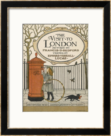 Visitor To London Posts A Letter Back Home by Francis Bedford Pricing Limited Edition Print image