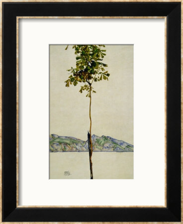 Horse Chestnut Tree, Lake Constance, 1912 by Egon Schiele Pricing Limited Edition Print image