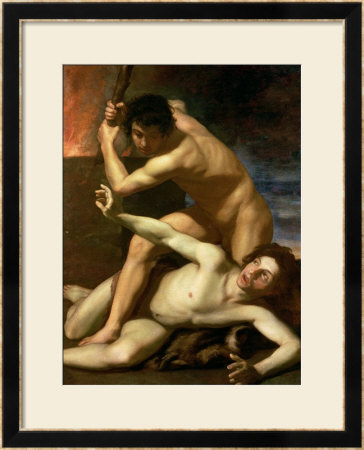 Cain Murdering Abel, Circa 1610 by Bartolomeo Manfredi Pricing Limited Edition Print image