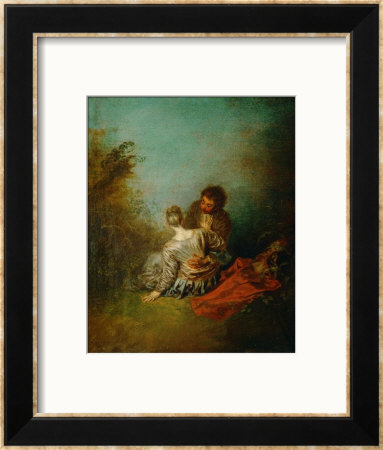 Le Faux Pas by Jean Antoine Watteau Pricing Limited Edition Print image