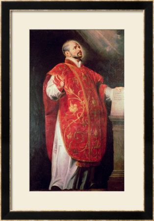 St. Ignatius Of Loyola (1491-1556) Founder Of The Jesuits by Peter Paul Rubens Pricing Limited Edition Print image
