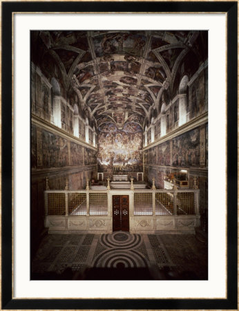 Sistine Chapel by Michelangelo Buonarroti Pricing Limited Edition Print image