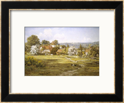 View Of Fittleworth, Sussex by Edward Wilkins Waite Pricing Limited Edition Print image