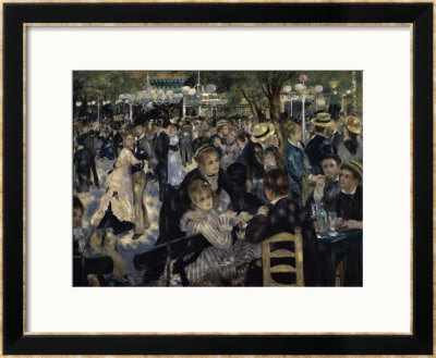 Ball At The Moulin De La Galette, Monmartre by Pierre-Auguste Renoir Pricing Limited Edition Print image