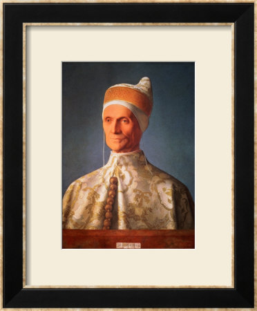 Leonardo Loredan (1436-1521) Doge Of Venice From 1501-21, Circa 1501 by Giovanni Bellini Pricing Limited Edition Print image