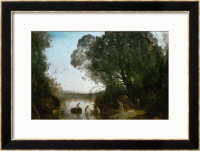Diana Bathing by Jean-Baptiste-Camille Corot Pricing Limited Edition Print image
