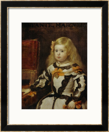 Portrait Of The Infanta Maria-Margarita, Daughter Of Philip Iv, King Of Spain by Diego Velazquez Pricing Limited Edition Print image