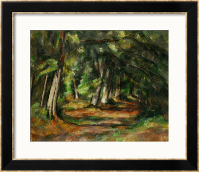 Forest Path, Circa 1892 by Paul Cezanne Pricing Limited Edition Print image