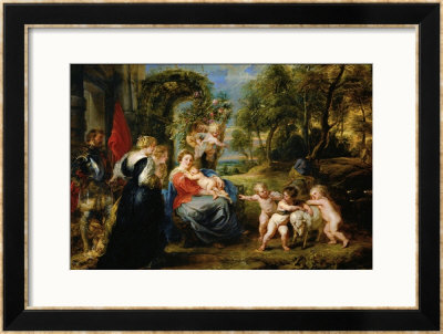 Rest On The Flight To Egypt by Peter Paul Rubens Pricing Limited Edition Print image