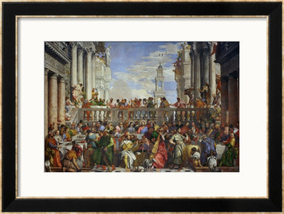 The Wedding At Cana (Post-Restoration) by Paolo Veronese Pricing Limited Edition Print image
