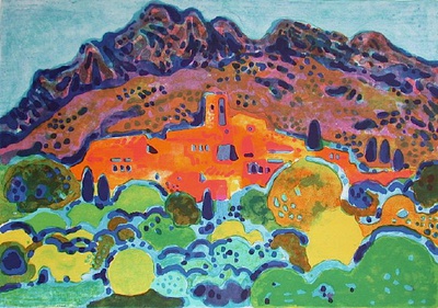 Campagne Provencale by Guy Charon Pricing Limited Edition Print image